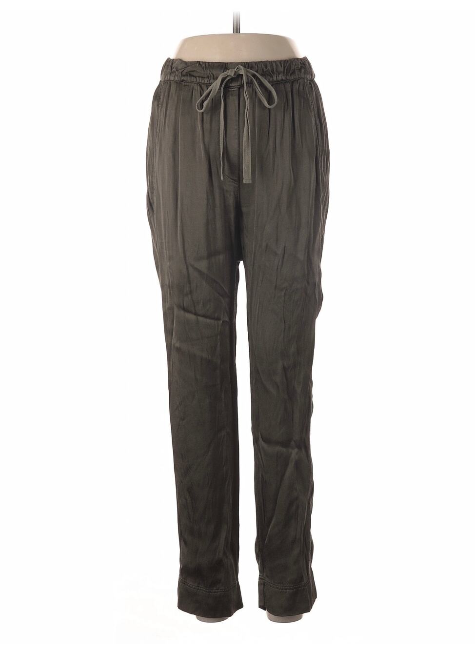 Xirena SZ S Casual Pants Gray High Waist Draw String $255